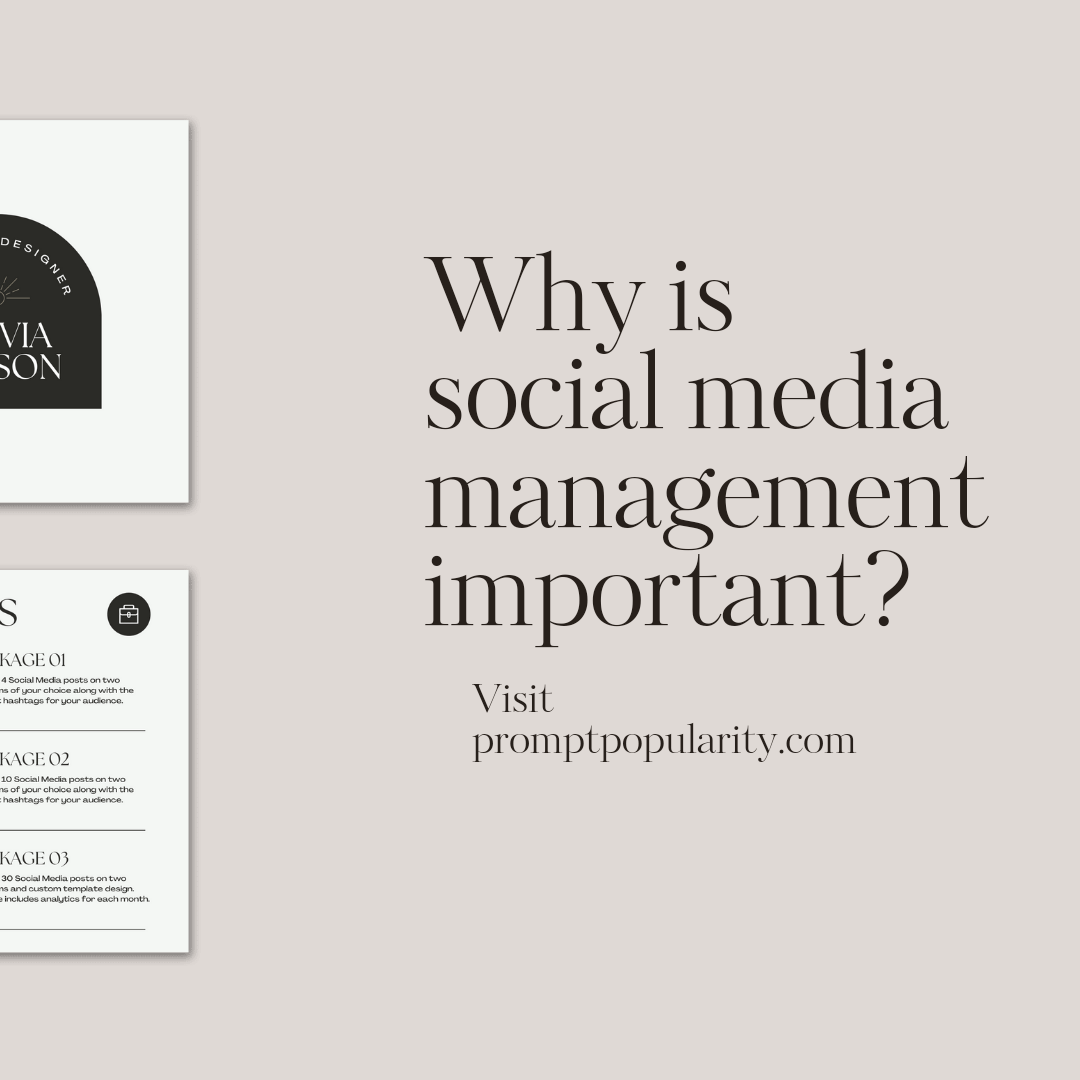 Why is social media management important?
